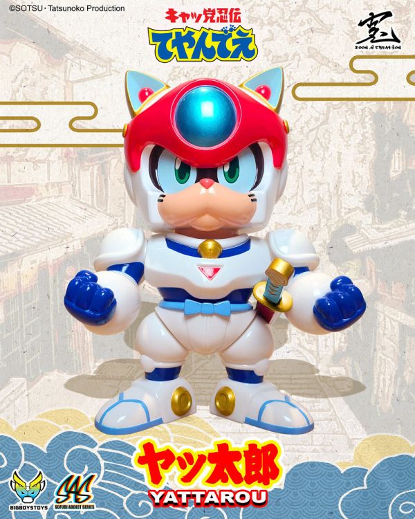 【史派克工廠】結單 預購24年Q4 Big boys toys BBT 功夫貓黨 太郎 0531 Big boys toys BBT 功夫貓黨 太郎