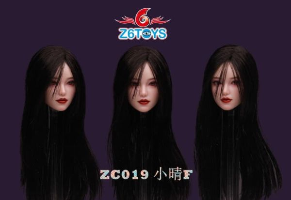 【史派克工廠】結單免運25年9月 Z6TOYS 1/6 亞洲可動眼美女頭雕 小晴 ZC019A-F 共6款 0822 Z6TOYS 1/6 亞洲可動眼美女頭雕 小晴 ZC019A-F 共6款