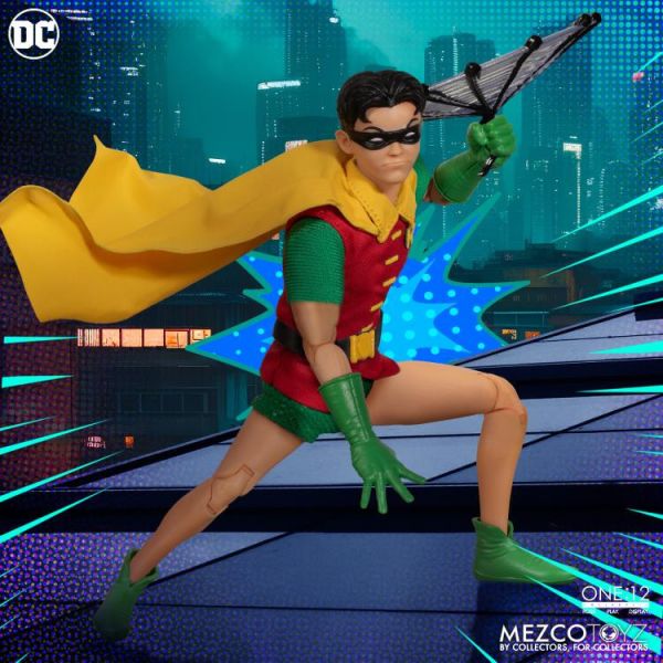 【史派克工廠】現貨 MEZCO TOYZ One: 12 DC 蝙蝠俠 羅賓 黃金時代版 0205 MEZCO TOYZ One: 12 DC 蝙蝠俠 羅賓 黃金時代版