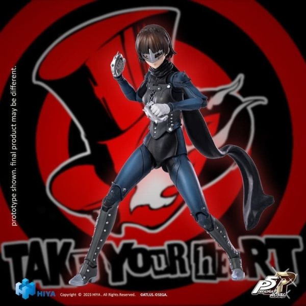 【史派克工廠】預購免運26年Q3 HIYA海雅 1/12 女神異聞錄5 Persona 5 新島真 可動人偶 1027 HIYA海雅 1/12 女神異聞錄5 Persona 5 新島真 可動人偶