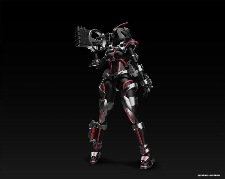 【史派克工廠】預購免運25年4月 宇博文創機娘 賽博朋克 假面 555 鯊魚戰騎女神 莎可 組裝模型 特典版 X1126 宇博文創機娘系列 賽博朋克 假面 555 鯊魚戰騎女神 莎可 組裝模型