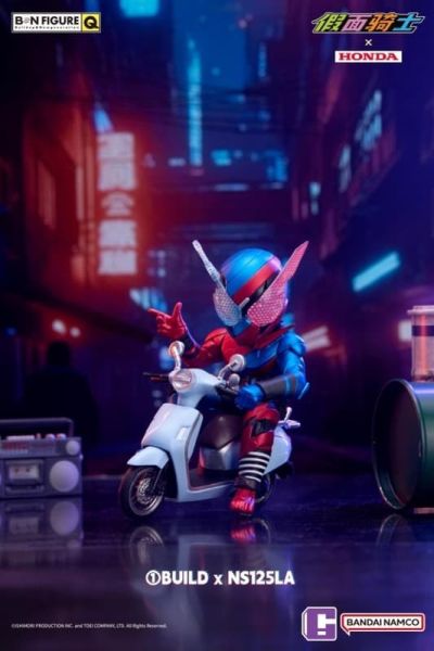 【史派克工廠】預購免運25年10月 萬代 BNFIGURE Q 假面騎士 本田機車 聯名盲盒 一中盒8入 0919 萬代 BNFIGURE Q 假面騎士 本田機車 聯名盲盒 一中盒8入