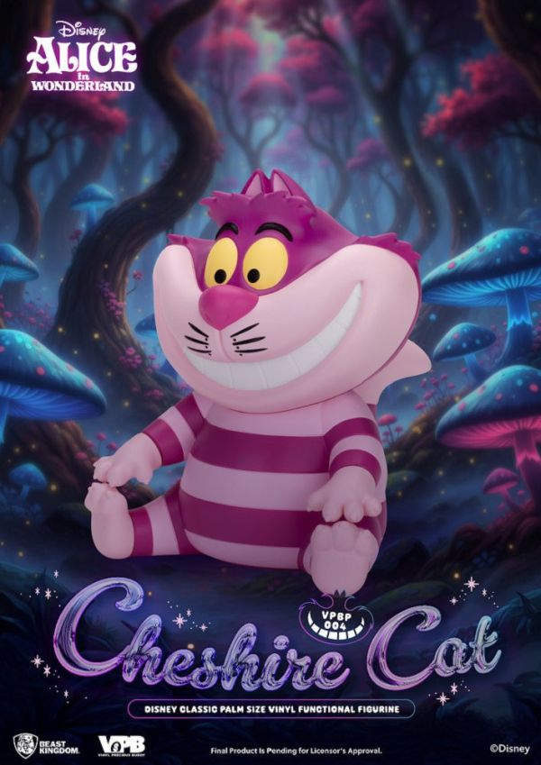 【史派克工廠】預購免運26年Q2 野獸國 VPBP-004 迪士尼經典系列 掌心儲金公仔 柴郡貓 1119 野獸國 VPBP-004 迪士尼經典系列 掌心儲金公仔 柴郡貓