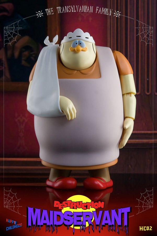 【史派克工廠】結單免運25年Q2 幸福童年 1/12 伯爵鴨 破壞女僕 南妮 怪鴨歷險記 可動人偶 HC02 0219 幸福童年 1/12 伯爵鴨 破壞女僕 南妮 怪鴨歷險記 可動人偶 HC02