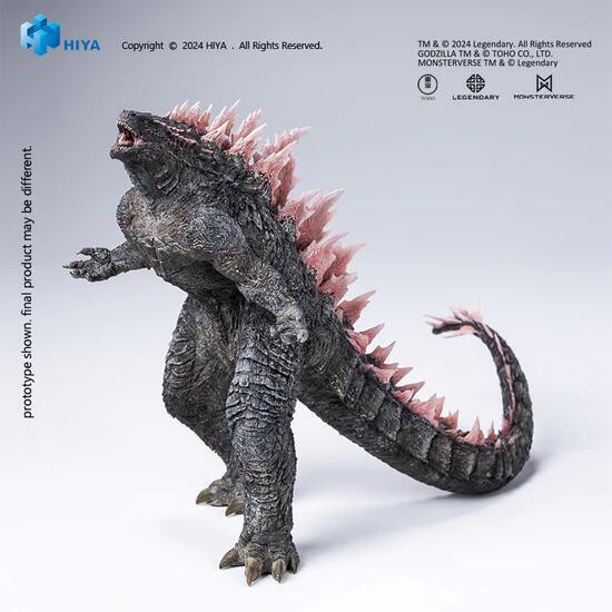 【史派克工廠】結單預購免運25年Q1 HIYA 海雅 哥吉拉與金剛 新帝國 Gxk 哥吉拉 2024 粉色背脊 進化版 0826 HIYA 海雅 哥吉拉與金剛 新帝國 Gxk 哥吉拉 2024 粉色背脊 進化版