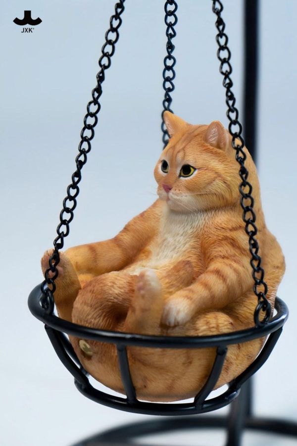 【史派克工廠】預購26年Q1 JXK 貓咪搖搖樂 橘貓 虎斑貓 黑貓 貓 動物 模型 JXK326 0114 JXK 貓咪搖搖樂 橘貓 虎斑貓 黑貓 貓 動物 模型 JXK326