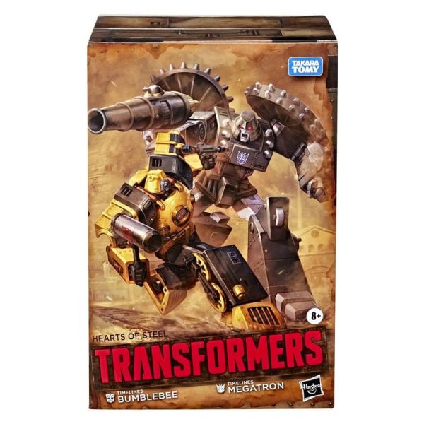 【史派克工廠 】結單25年9月 孩之寶 變形金剛世代系列 鋼鐵之心Timelines 密卡登 大黃蜂 雙入組 0820 孩之寶 變形金剛世代系列 鋼鐵之心Timelines 密卡登 大黃蜂 雙入組