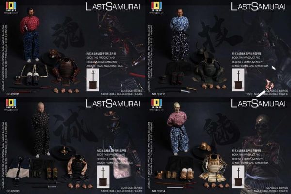 【史派克工廠】預購免運Q2 101TOYS 1/6 經典 最後武士之魂/技/誠/魅 NO.CS001-04 0514 101TOYS 1/6 經典 最後武士之魂/技/誠/魅 NO.CS001-04