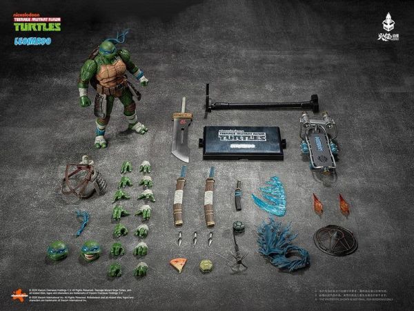 【史派克工廠】預購免運Q2 HEATBOYS HEATFIG HB0103忍者龜 李奧納多達文西 豪華版1/9 0423 HEATBOYS HEATFIG HB0103忍者龜 李奧納多達文西 豪華版1/9