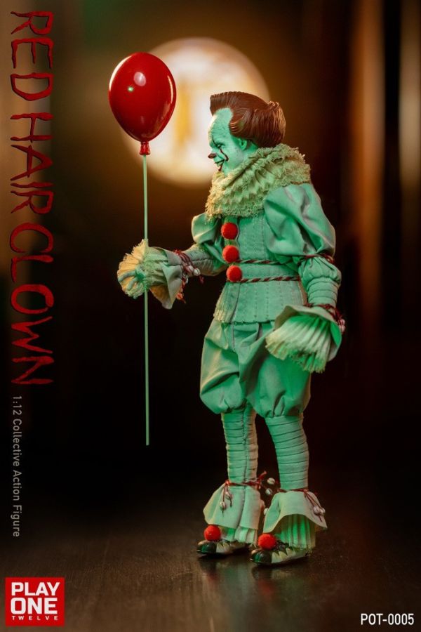 【史派克工廠】結單 預購25年Q1 PLay one 1/12 IT 小丑 红髮滑稽人 POT0005 0621 PLay one 1/12 IT 小丑 红髮滑稽人 POT0005