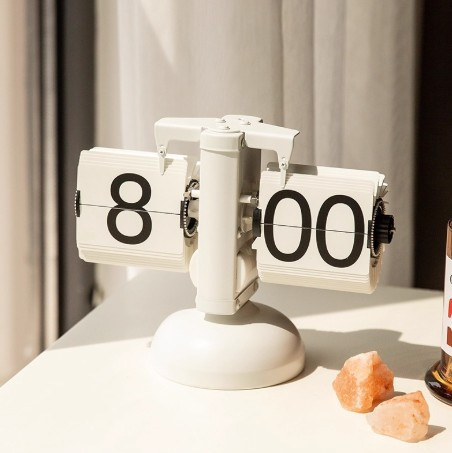 【史派克工廠】結單免運26年1月 MIDCLOCK 桌面自動翻頁時鐘 24小時制 2款 1224 MIDCLOCK 桌面自動翻頁時鐘 24小時制 2款