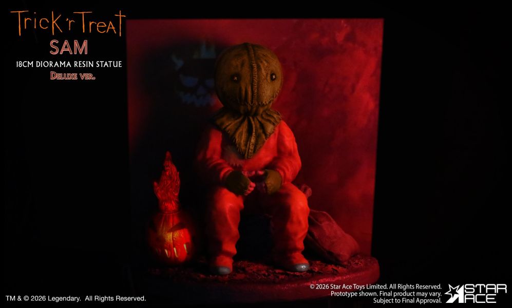 【史派克工廠】結單 免運Q1 Star Ace Toys《靈異萬聖夜Trick 'r Treat》Sam 場景雕像1014 Star Ace Toys《靈異萬聖夜Trick 'r Treat》Sam 場景雕像