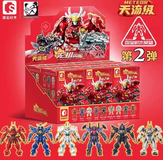 【史派克工廠】預購免運2月 森寶 MOSHOWTOYS 模壽 先祖效應 甲斐之虎 天流級 常規第二 中盒6入 0122 森寶 MOSHOWTOYS 模壽 先祖效應 甲斐之虎 天流級 常規第二 中盒6入