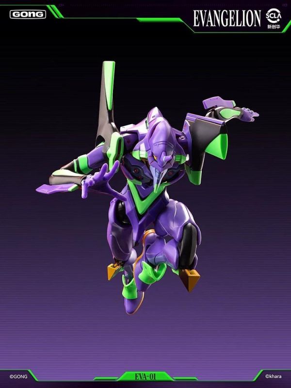 【史派克工廠】結單免運26年Q2 共鳴GONG 新世紀福音戰士 EVA 初號機合金 可動人偶 0429 共鳴GONG 新世紀福音戰士 EVA 初號機合金 可動人偶