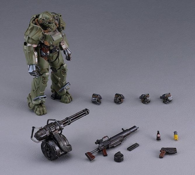 【史派克工廠】預購免運27年6月 GSC 組裝模型 PLAMATEA 異塵餘生 軍用 T-60（戰前）動力裝甲 1120 GSC 組裝模型 PLAMATEA 異塵餘生 軍用 T-60（戰前）動力裝甲