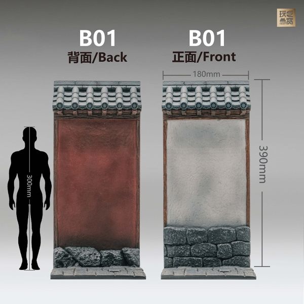 【史派克工廠】預購免運25年11月 代理版 玩巨窩 東方之城系列 廟牆 矮高兩款 1107 代理版 玩巨窩 東方之城系列 廟牆 矮高兩款