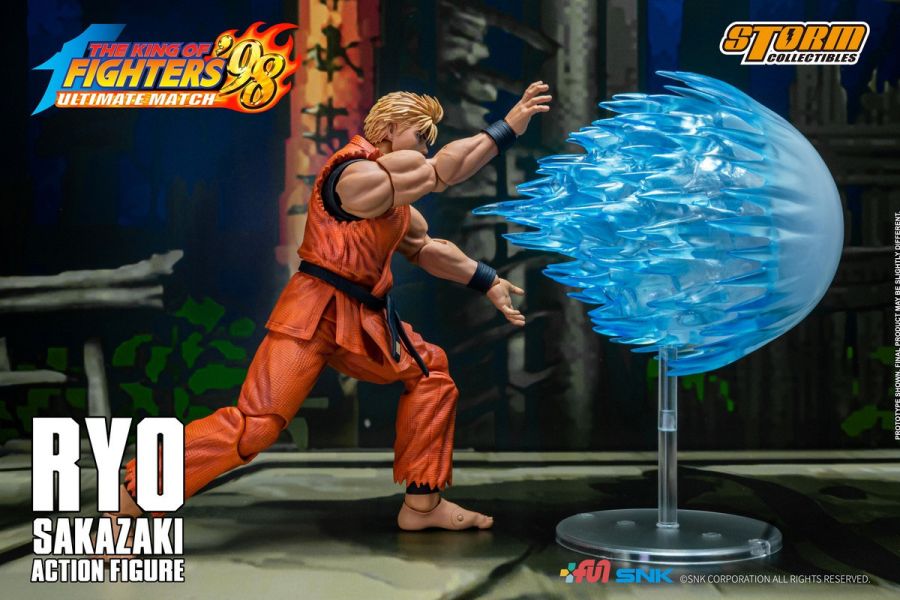 【史派克工廠】結單 預購免運Q3 Storm Toys 1/12 KOF 格鬥天王 拳皇98 阪崎亮 SKKF09 0103 Storm Toys 1/12 KOF 拳皇98 Ryo 阪崎亮 SKKF09