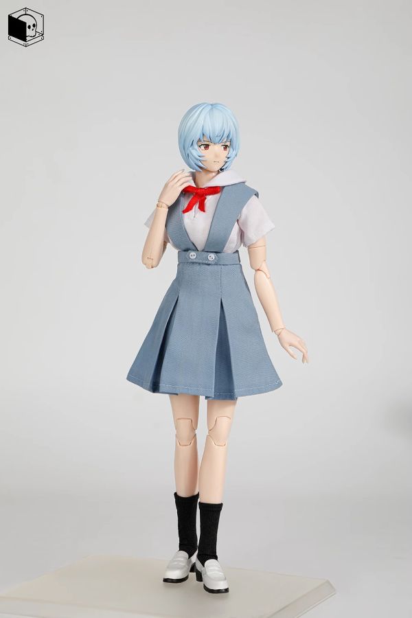 【史派克工廠】結單免運25年Q2 骨箱toys 1/6 綾波零 新世紀福音戰士 布衣可動人偶 0303 骨箱toys 1/6 綾波零 新世紀福音戰士 布衣可動人偶