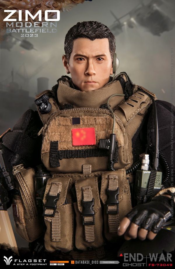 【史派克工廠】結單 預購Q3 FLAGSET 1/6 末日戰爭系列 END WAR 死神小隊 子墨 FS-73049 0621 FLAGSET 1/6 末日戰爭系列 END WAR 死神小隊 子墨 FS-73049