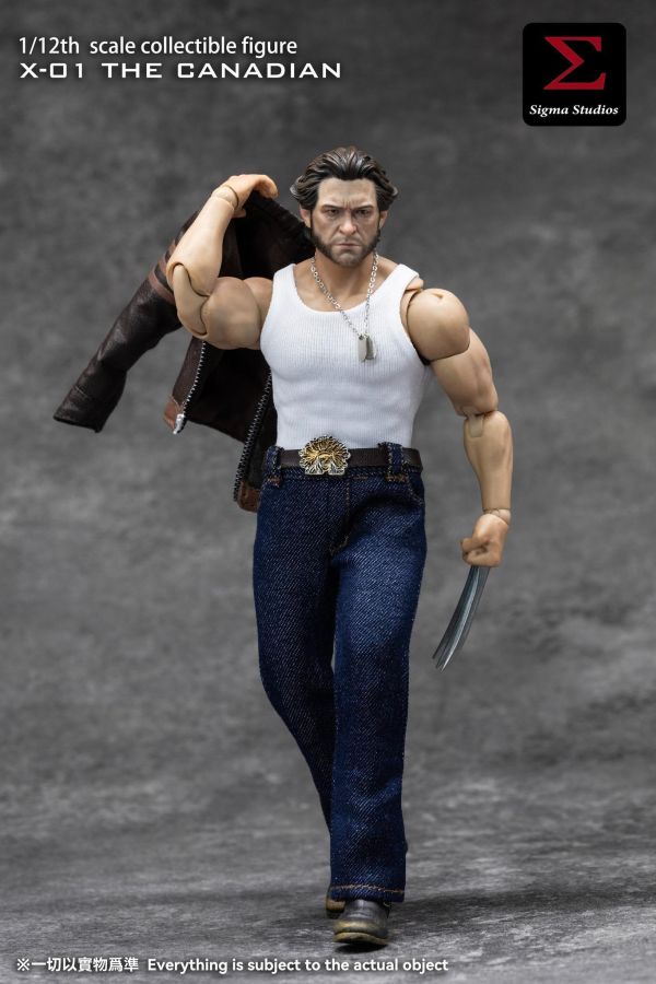 【史派克工廠】預購免運26年Q3 Sigma Toys 瘦姑媽 X-01 1/12 加拿大人 0309 Sigma Toys 瘦姑媽 X-01 1/12 加拿大人