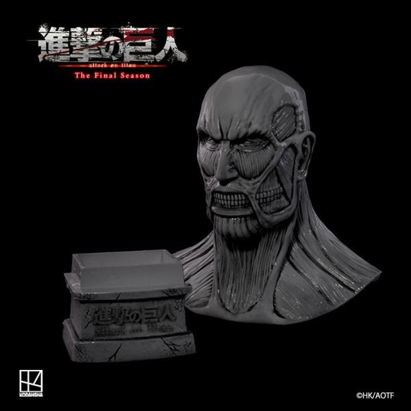 【史派克工廠】結單免運 進擊的巨人 The Final Season 超大型巨人陶瓷線香座 線香 塔香 胸像 0611 進擊的巨人 The Final Season 超大型巨人陶瓷線香座 線香 塔香 胸像