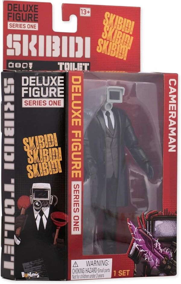 【史派克工廠】結單25年6月 馬桶人 監控人 6吋 可動公仔 0617 馬桶人 監控人 6吋 可動公仔