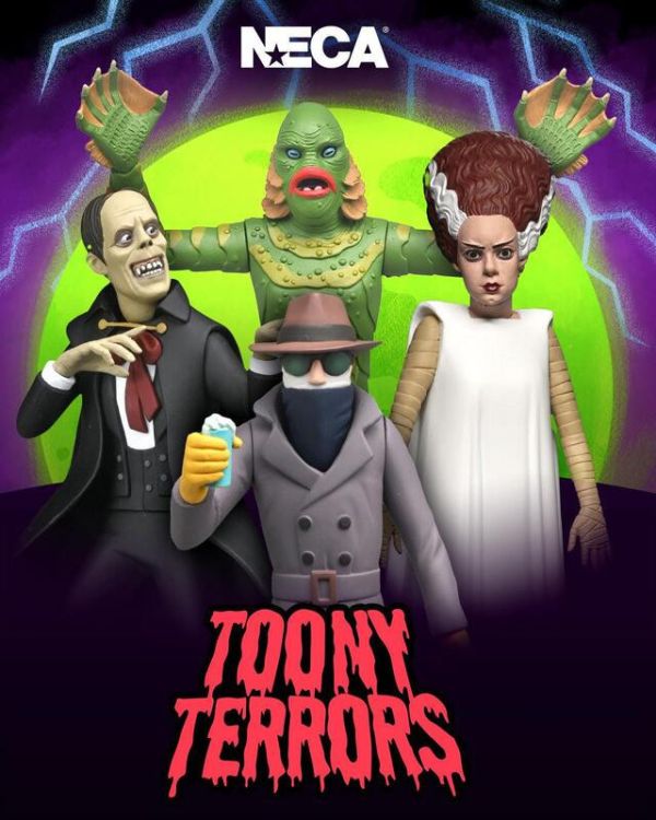 【史派克工廠】結單25年10月 NECA Toony Terrors 第12彈 環球怪物 一套4款 0626 NECA Toony Terrors 第12彈 環球怪物 一套4款