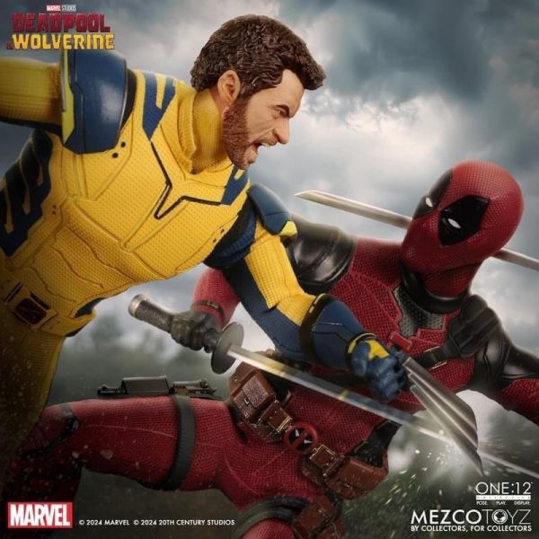 【史派克工廠】結單免運25年Q3 MEZCO Marvel 金鋼狼&死侍 電影版 金剛狼 豪華版 1216 MEZCO Marvel 金鋼狼&死侍 電影版 金剛狼 豪華版