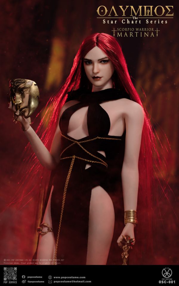 【史派克工廠】結單 預購Q2 POP 1/6 奧林匹斯 星圖系列 OSC-001 天蠍戰士 馬爾斯蒂娜 & 天蠍地台 1207 POP 1/6 奧林匹斯 星圖系列 OSC-001 天蠍戰士 馬爾斯蒂娜 & 天蠍地台