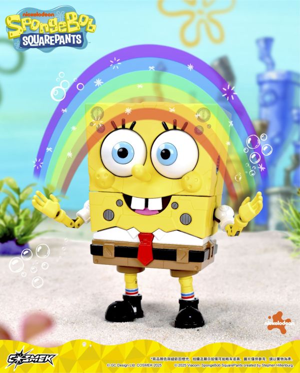 【史派克工廠】預購免運25年12月 COSMEK 合金 海綿寶寶 MECHA SPONGEBOB 1113 合金 海綿寶寶 MECHA SPONGEBOB