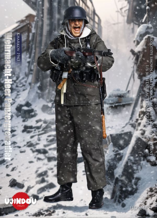 【史派克工廠】結單免運25年Q1 御戰道UJINDOU 1/6 二戰德軍國防軍裝甲擲彈兵 哈爾科夫1943 0103 御戰道UJINDOU 1/6 二戰德軍國防軍裝甲擲彈兵 哈爾科夫1943