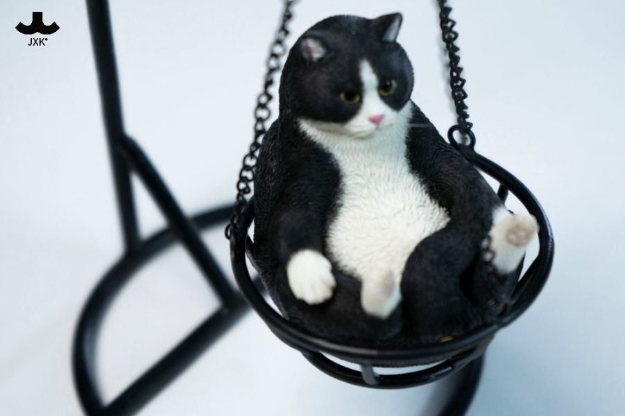 【史派克工廠】預購26年Q1 JXK 貓咪搖搖樂 橘貓 虎斑貓 黑貓 貓 動物 模型 JXK326 0114 JXK 貓咪搖搖樂 橘貓 虎斑貓 黑貓 貓 動物 模型 JXK326