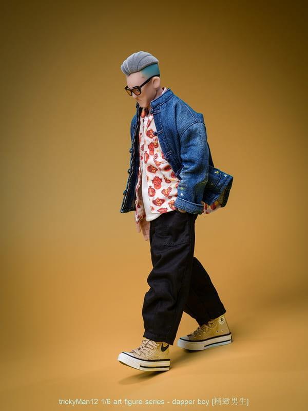 【史派克工廠】預購免運6月 trickyMan12 精緻男生 潑漆洗水唐牛 人偶套裝 FB-10146-d 0416 trickyMan12 精緻男生 潑漆洗水唐牛 人偶套裝 FB-10146-d