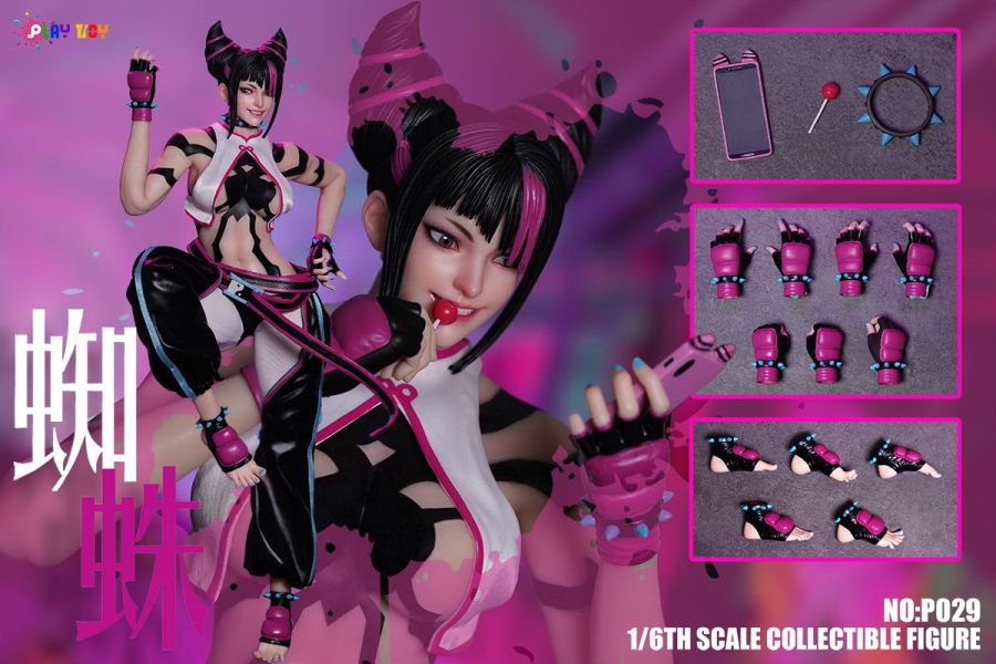 【史派克工廠】 預購免運26年Q1 PLAY TOY 1/6 蜘蛛女特工6代 快打旋風6 韓蛛俐 0717 PLAY TOY 1/6 蜘蛛女特工6代 快打旋風6 韓蛛俐