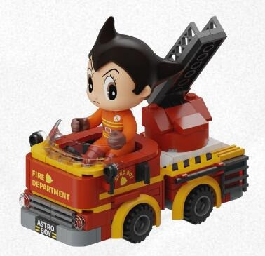 【史派克工廠】結單24年11月 拼奇 原子小金剛 Fantastic Car 消防車 收藏積木 1014 拼奇 原子小金剛 Fantastic Car 消防車 收藏積木