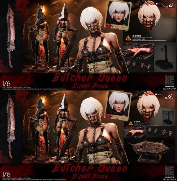【史派克工廠】預購免運27年Q1 腕能 WannengToys 1/6 屠夫女王 NO.WN-002A&B 0604 腕能 WannengToys 1/6 屠夫女王 NO.WN-002A&B