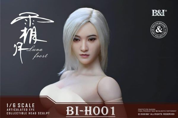 【史派克工廠】預購免運26年Q4 B&I新品 BI-F001 1/6 女素體 & 頭雕 0313 B&I新品 BI-F001 1/6 女素體 & 頭雕