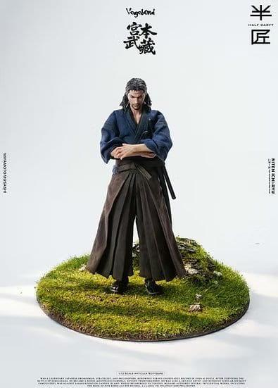 【史派克工廠】預購免運26年Q3 半匠 1/12 宮本武藏 可動人偶 0504 半匠 1/12 宮本武藏 可動人偶