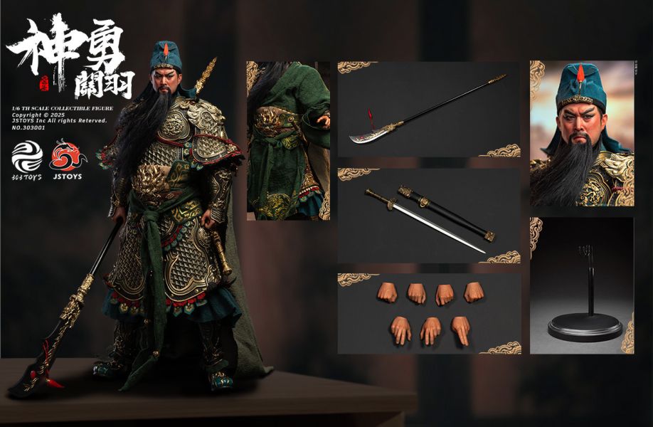 【史派克工廠】結單免運25年Q2 303TOYS JSTOYS 1/6 三國系列 神勇關羽 雲長 回饋版 赤兔馬 0212 303TOYS JSTOYS 1/6 三國系列 神勇關羽 雲長 回饋版 赤兔馬