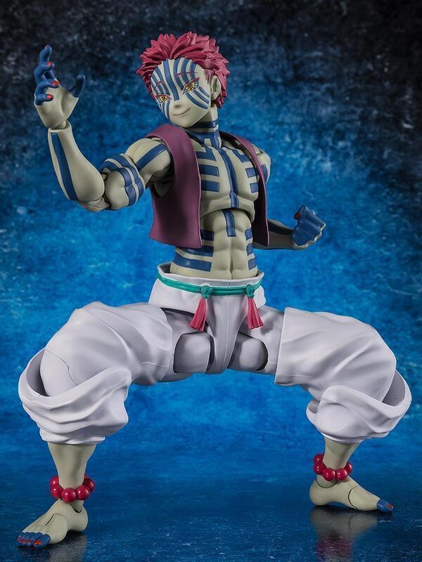 【史派克工廠】預購免運27年5月 代理 S.H.Figuarts SHF 鬼滅之刃 猗窩座 再版 1110 代理 S.H.Figuarts SHF 鬼滅之刃 猗窩座 再版
