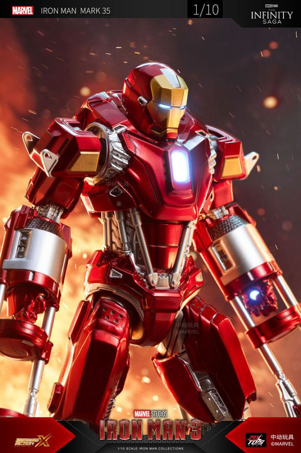 【史派克工廠】結單 預購24年Q4 中動 鋼鐵人 Mark 35 紅鯛魚 7吋 可動人偶 0712 中動 鋼鐵人 Mark 35 紅鯛魚 7吋 可動人偶