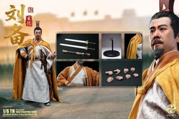 【史派克工廠】預購免運26年Q3 303TOYS 1/6 可動人偶 NO.QX006 諸葛亮-孔明（輕享版） 0604 303TOYS 1/6 可動人偶 NO.QX006 諸葛亮-孔明（輕享版）
