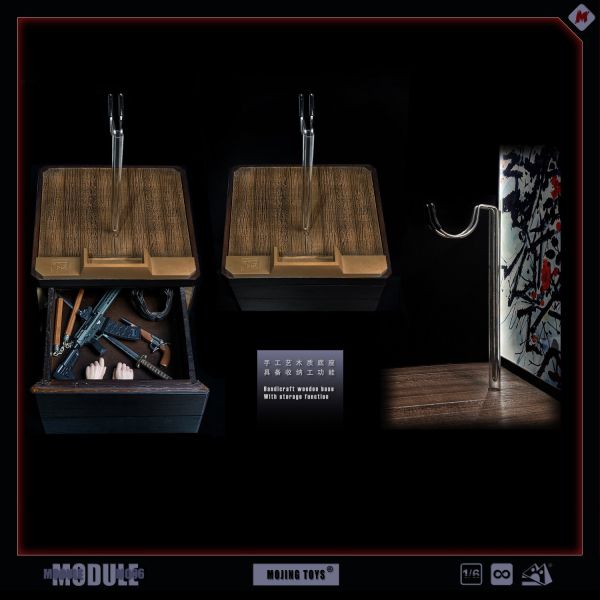 【史派克工廠】結單免運25年Q3 mOjingToys模鏡工作室1/6 模組系列 日式屏風地台M006ABCD 0620 mOjingToys模鏡工作室1/6 模組系列 日式屏風地台M006ABCD