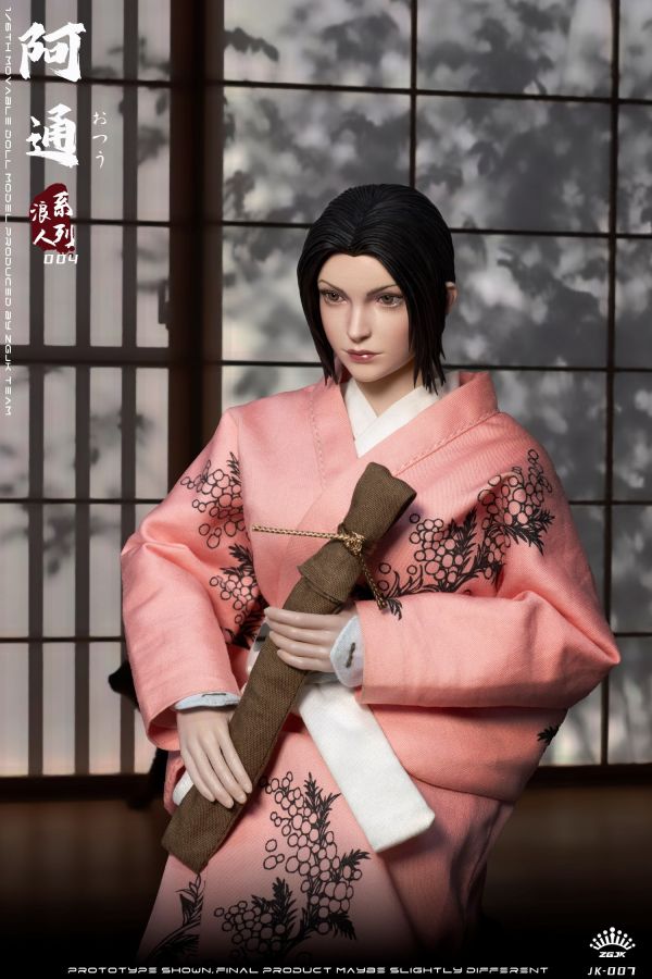 【史派克工廠】結單 預購24年Q3 ZGJKtoys 1/6 浪人系列 阿通 女浪人 JK-007 0523 ZGJKtoys 1/6 浪人系列 阿通 女浪人 JK-007