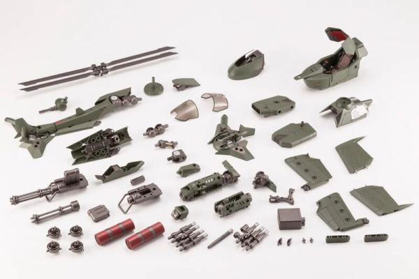 【史派克工廠】預購 26年1月 壽屋 組裝模型 1/24 六角機牙 鋼雨 軍用變形直升機 0708 壽屋 組裝模型 1/24 六角機牙 鋼雨 軍用變形直升機