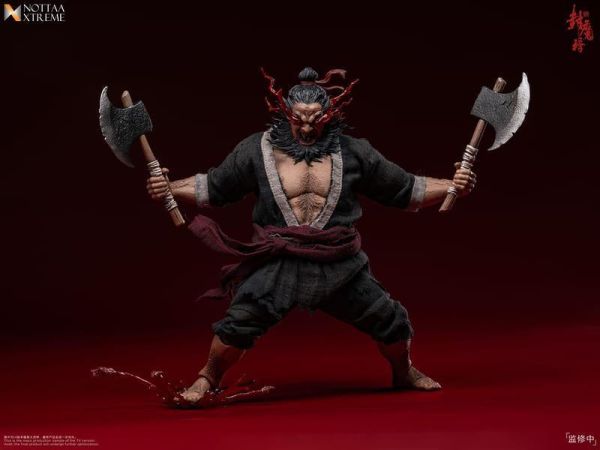 【史派克工廠】結單 免運27年Q1 非玩玩具 封魔榜 天殺星 李逵 水滸傳 含特典 布衣可動人偶 0831 非玩玩具 封魔榜 天殺星 李逵 水滸傳 含特典 布衣可動人偶