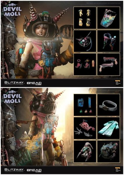 【史派克工廠】結單 預購免運Q4 BLITZYWAY 1/6第三次世界大戰後 魔鬼莫莉 BW-UMS-12001 訂 0626 BLITZYWAY 1/6第三次世界大戰後 魔鬼莫莉 BW-UMS-12001 訂