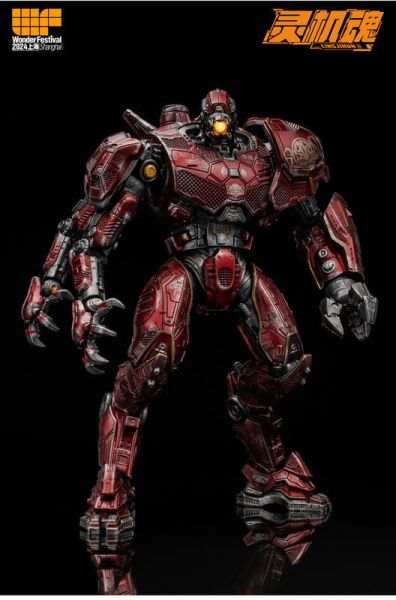【史派克工廠】結單靈機魂 2024 上海WF會場限定 環太平洋 赤紅 戰損限定版 有UV燈效果 1030 靈機魂 2024 上海WF會場限定 環太平洋 赤紅 戰損限定版 有UV燈效果