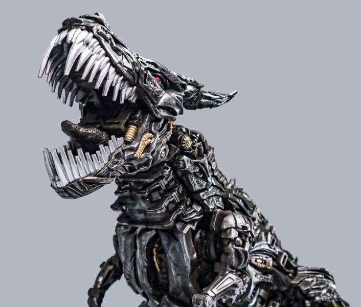 【史派克工廠】預購免運26年2月 壯絕變形 鋼鎖霸王龍 合金收藏版 超值版 小騎士柱 0129 壯絕變形 鋼鎖霸王龍 合金收藏版 超值版 小騎士柱