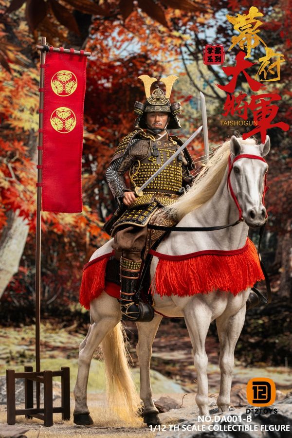 【史派克工廠】預購免運25年Q4 D12TOYS 1/12 掌藏系列 幕府將軍 標準版DA001 豪華人馬旗版 0602 D12TOYS 1/12 掌藏系列 幕府將軍 標準版DA001 豪華人馬旗版